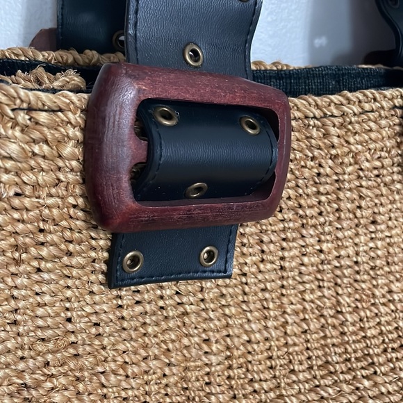 Straw handbag - Picture 2 of 10